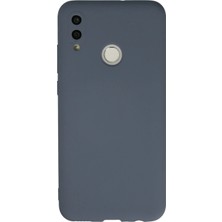 Nacario Mey Ithalat®  Huawei P Smart 2019 Kılıf Nano Içi Kadife Silikon - Gri