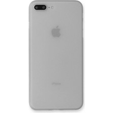 Nacario Mey Ithalat®   iPhone 7 Plus Kılıf Pp Ultra Ince Kapak - Beyaz