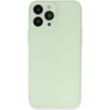 Nacario Mey Ithalat®   iPhone 13 Pro Max Kılıf Puma Silikon - Açık Yeşil