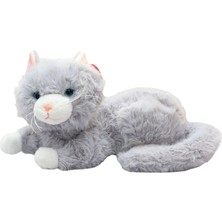 Nacario Mey Ithalat® PJH14473 Peluş 36 cm Sesli Kedi 4 (Tek Adet Fiyatıdır)