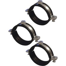 Nacario Mey Ithalat® 4 Inch Somunlu Boru Kelepçesi ( 3 Adet )