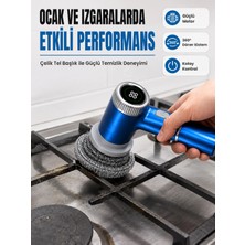 İlkyaz Fashion 5 Farklı Değiştirilebilir Başlık Ile Her Yüzey Için Etkili Temizlik ILKYZ-KRGRS34