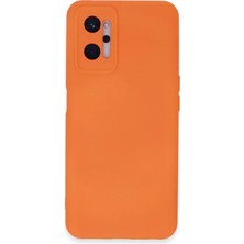 Nacario Mey Ithalat®  Realme 9i 4g Kılıf Nano Içi Kadife Silikon - Turuncu