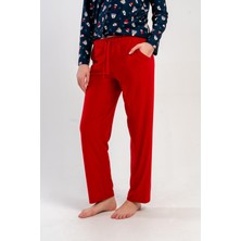 Obje Kadın Kırmızı Marla Pijama Altı