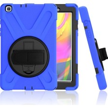 Nacario Mey Ithalat®  Samsung Galaxy T290 Tab A 8 Kılıf Amazing Tablet Kapak - Mavi
