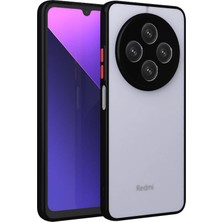 Nacario Mey Ithalat®   Redmi 14C Kılıf Montreal Silikon Kapak - Siyah