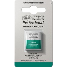 Winsor & Newton : Professional : Yarım Tablet Sulu Boya : Viridian