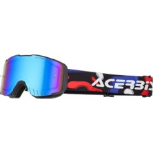 Acerbis Vanguard Çocuk Goggle Siyah Mavi