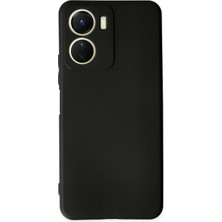 Nacario Mey Ithalat®  Vivo Y16 Kılıf First Silikon - Siyah