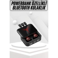 Techora Sale Kablosuz Bluetooth Kulaklık Powerbank Özellikli Göstergeli Hd Mikrofon