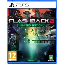 Microids Ps5 Flashback 2 Limited Edition ( Steelbook ) Jelatinli Sıfır Oyun