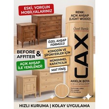 CAXCOLORS Cax Akrilik Sprey Boya 400ML - Mobilya Yenileme Boyası, Komodin & Şifonyer Için Hızlı Kuruma