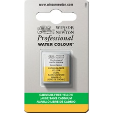 Winsor & Newton : Professional : Yarım Tablet Sulu Boya : Cadmium-Free Yellow