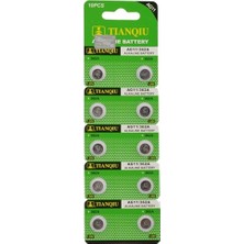 Aesco Tıanqıu AG11 LR721/362 Alkalin 10'lu Düğme Pil