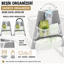 Chubby Baby Beşik Organizeri Askılı Çok Gözlü Bebek Bakım Düzenleyici