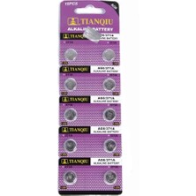 Aesco Tıanqıu Ag6 LR920/371 Alkalin 10'lu Düğme Pil