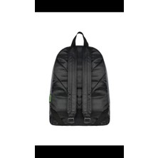 Aesco Spor Unisex Sırt Çantası Su Geçirmez Kumaş Siyah