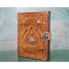 Aesco Taşlı Deri Defter