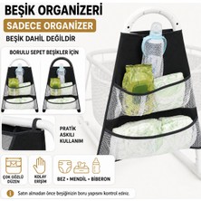 Chubby Baby Beşik Organizeri Askılı Çok Gözlü Bebek Bakım Düzenleyici