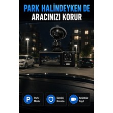 Zenviaa 1080P Full Hd Araç Içi Kamera Wifi Bağlantılı Çift Kameralı Geniş Açılı Araç Ka