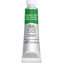 Winsor & Newton : Professional : Tüp Sulu Boya : 5 ml : Cinnabar Green