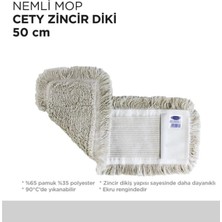 Nemli Mop Cety Zincir Dikiş 50 cm