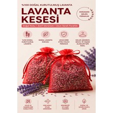 Rosess Kırmızı Lavanta Kesesi | 16’lı Set | Hediyelik | Yoğun Kokulu | Dolap ve Oda Kokusu