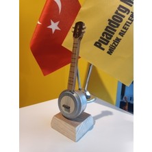 Puandorg Cümbüş Minyatür Enstrüman - Ahşap - Özel Üretim - Hediyelik -