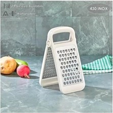 CATEKSSS Vega Katlanabilir Ayrılabilir Inox Rende Beyaz Çelik