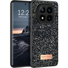 Zenviaa Onegif Xiaomi Redmi Note 14 Pro 4g Bright Simli Kapak - Siyah ZENVIAAC12
