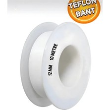 CATEKSSS Teflon Bant 12MMX10M 5 Adet Dayanıklı Sızdırmaz Ev ve Araçlarda
