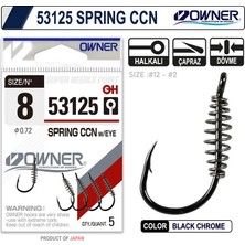 Owner 53125 Spring Ccn With Eye Black Chrome Sazan Iğnesi 10