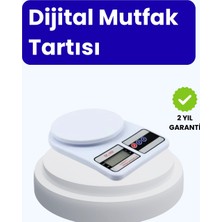 Ototechparca Dijital Mutfak Terazisi 10KG Kapasiteli 1g Hassasiyetli
