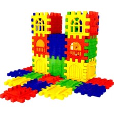 Freedom Storee Puzzle City 3D Yapı ve Tasarım Blokları 128 Parça