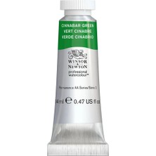 Winsor & Newton : Professional : Tüp Sulu Boya : 14 ml : Cinnabar Green