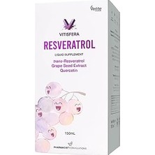 SHC4200 Vitisfera Resveratrol Şurup – 100MG Trans Resveratrol (Veri-Te®) - 50MG Üzüm Çekirdeği Ekstresi - 2
