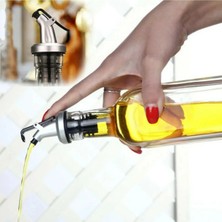 3D Sepetim 3 Adet Kapaklı Şişe Ucu Servis Aparatı Damlalık Yağdanlık Tıpa