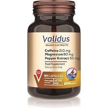 SHC4200 Validus Balance Electrolyte Caffeine 210 90 Capsules