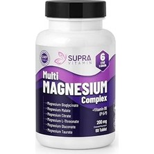 SHC4200 Multi Magnezyum Complex 60 Tablet- Magnezyum Albion Traacs® &amp; Magnesia®,