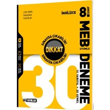 Akm Kitap 8. Sınıf Ingilizce 30 Deneme Hız Yayınları