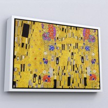 Uslucan Alışveriş Ahşap Çerçeveli Gustav Klimt - Öpücük TABLO-7085
