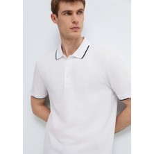 Mavi Beyaz Polo Tişört 0613272-620