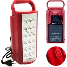 Uslucan Alışveriş 24 Büyük Ledli 80 Saat Yanan Powerbank Özellikli Akülü LED Işıldak