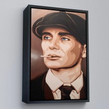 Uslucan Alışveriş Ahşap Çerçeveli Ekart Peaky Blinders Thomas Shelby TABLO-7775