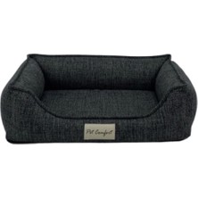 Pet Comfort Delta Varius Koyu Gri Köpek Yatağı M 60X75CM