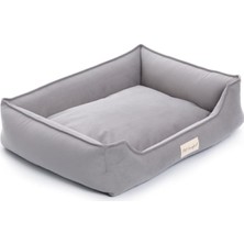 Pet Comfort Delta Leo Gri Kedi ve Köpek Yatağı S 60X75CM