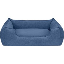 Pet Comfort Alpha Mirandus Mavi Köpek Yatağı L 85X105CM