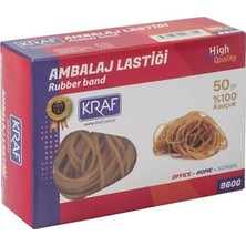 Kraf Ambalaj Lastiği 50GR %100 Kauçuk 960 gr Renkli ve Dayanıklı Kullanım İçin