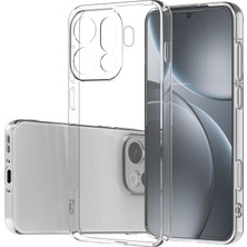 Caseonn Oppo Find X9 Pro Kılıf Transparan Silikon Koruma Şeffaf