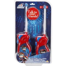 Nessi World 6057 Telsiz Süper Kahraman Temalı 9V Krtl